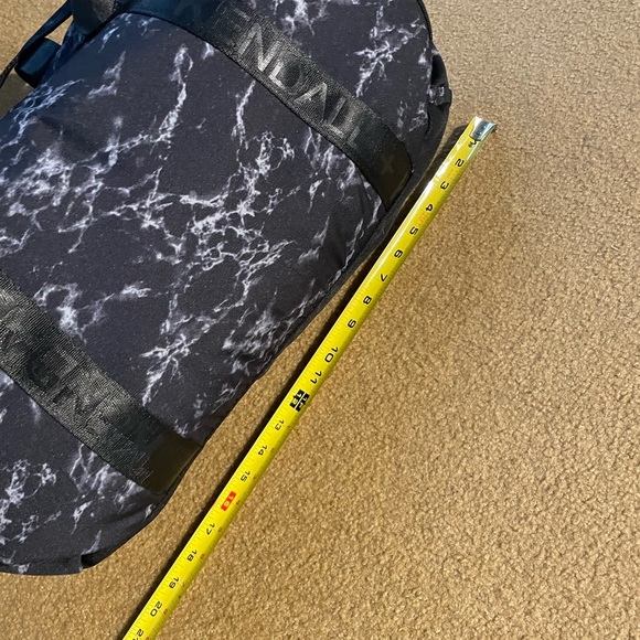 Kendall & Kylie Duffle Bag in Faux Stone Pattern - Picture 6 of 10